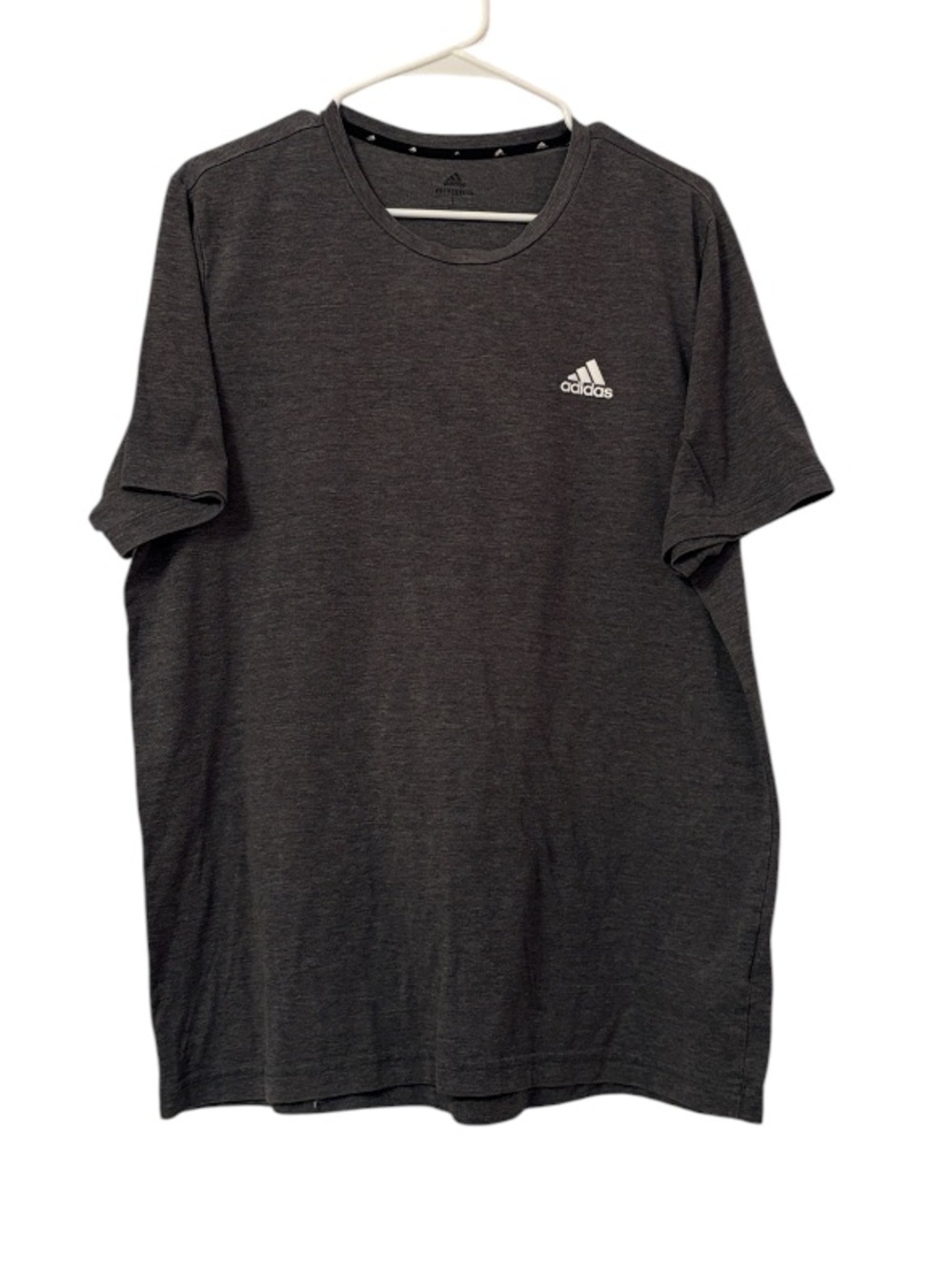 Mens Adidas Gray Primegreen AeroReady Athletic Tee